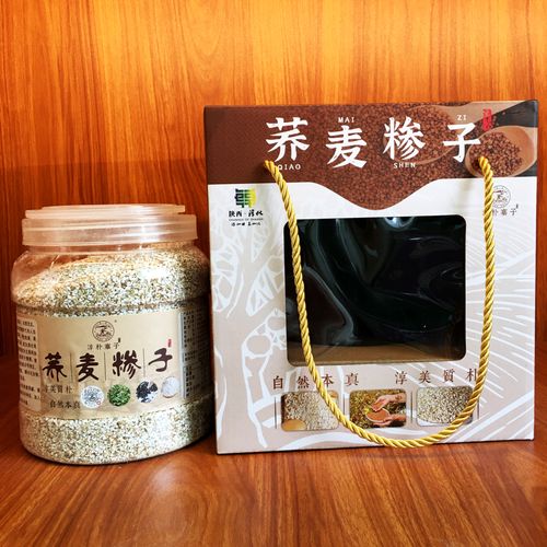 淳荞美农家纯荞麦糁子无添加荞麦面五谷杂粮1300g 荞面糁子